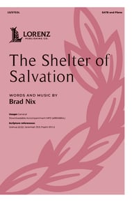 The Shelter of Salvation SATB choral sheet music cover Thumbnail